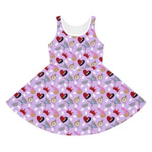Descendants Rise of Red inspired Girls&#39; Swing Dress