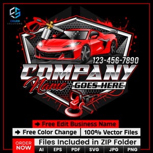 Logotipo de empresa de detalhamento automotivo, logotipo de lavagem de carros, logotipo automotivo, logotipo de detalhamento de carros, detalhamento móvel, logotipo de reparo de automóveis, design de logotipo faça você mesmo