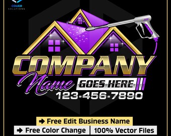 Logo hogedrukreiniging, logo hogedrukreiniging, schoonmaakservice, logo hogedrukreiniger, logo soft wash, dakreiniging, bedrijfslogo, logo schoonmaak