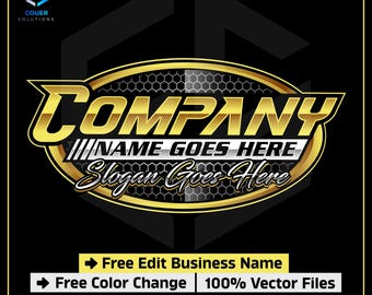 Dumpster Logo, Junk Removal Logo, Trucking Logo, Automotive Logo, Auto Detailing Logo, Transport Logo, Auto Repair Logo, Car Garage Logo