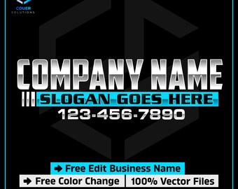 3d Text Logo, Trucking Logo, Transport Logo, Detailing Logo, Car Wash Logo, Trucker Logo, Fabrication Logo, Car Services Logo, Landscaping
