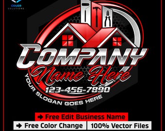 Home Repair Logo Design, Building Construction Logo, Estate Logo, Builder Logo, Apartment Logo, Home Service Logo, Property Logo, Corporate