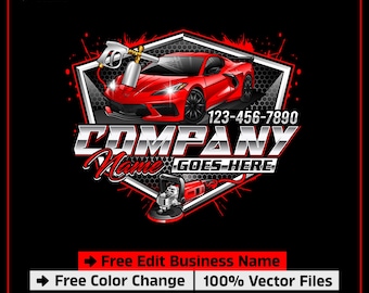 Auto Detailing Business Logo, Car Washing Logo, Automotive Logo, Car Detailing Logo, Mobile Detailing, Auto Repair Logo, Diy Logo Design