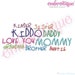 Kinder Writing Kids Font- Machine Embroidery Font Alphabet Letters ...