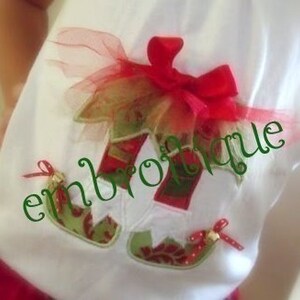 Girlie Elf Shabby Sweet Ruched Tutu Applique- Instant Email Delivery Download Machine embroidery design