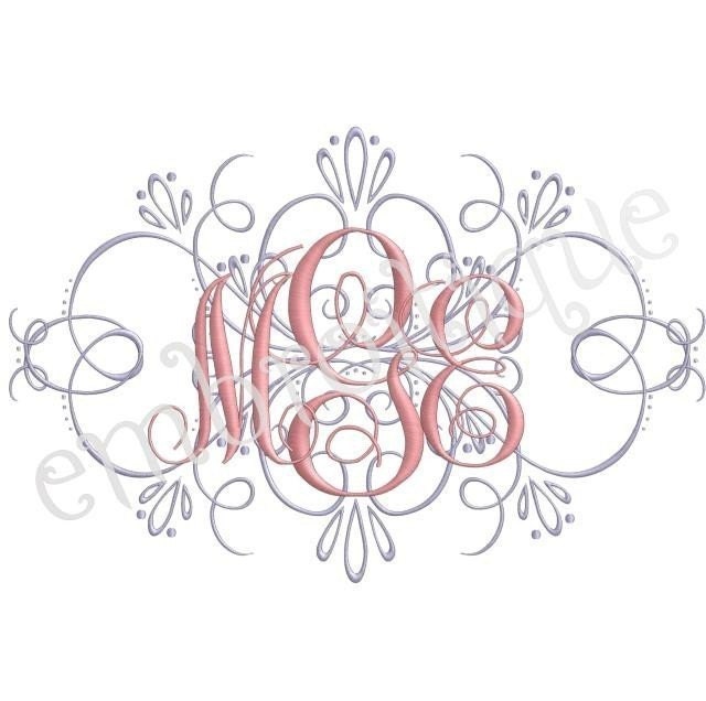 Vintage Flourish Accent Frame - 3 Sizes