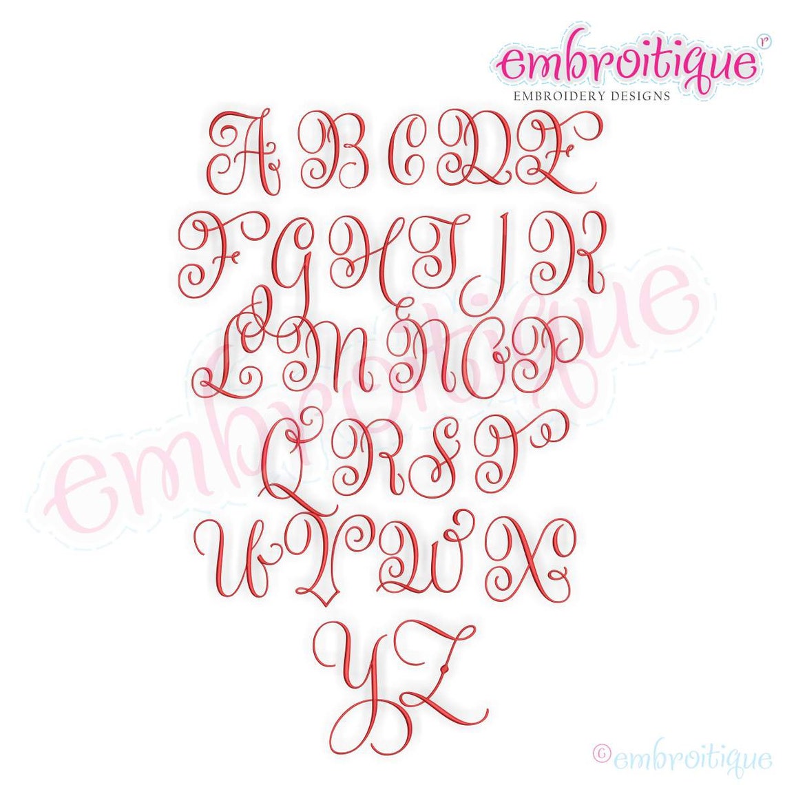 Beatrice 3 Monogram Font Small BX Files Included Instant - Etsy UK