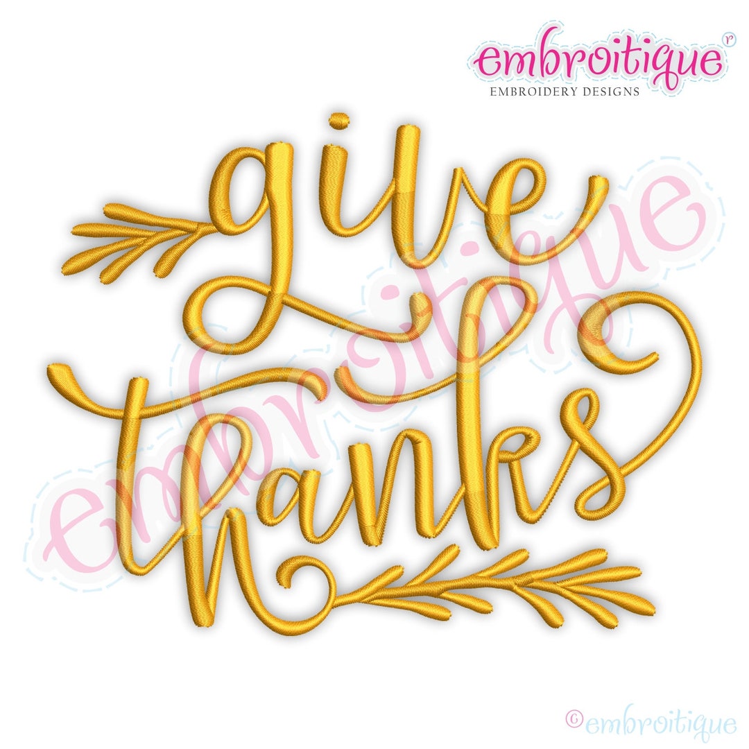 Give Thanks Script With Branches - Family Thanksgiving -instant ...