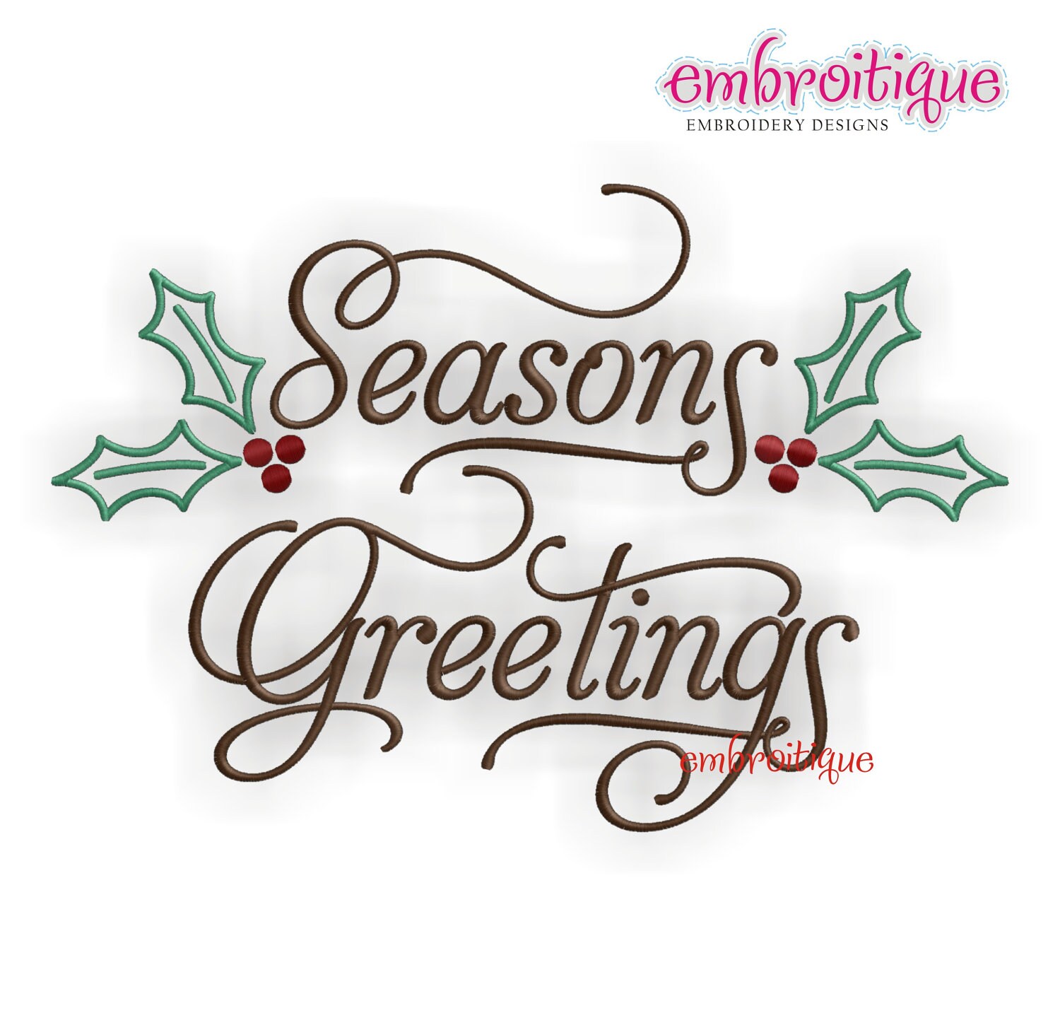 Seasons Greetings Classy Elegance Script Instant Email Etsy