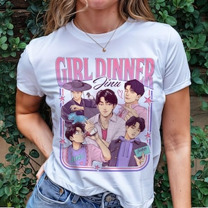 Jinu Saja Boys Baby Tee, Girl Dinner Jinu Youth T Shirt, Kpop Demon Hunter Tee, Gift For Kpop Movie Fan, Rujinu, Tiger KPDH