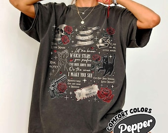 Run Little Mouse Comfort Colors Shirt, Haunting Adeline Shirt, Dark Romance Book Merch, Spicy Book Shirt, Smut Reader Gift, Cat and Mouse