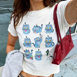 Kpop Hunter Tiger Baby Tee For Fan, Huntrix Jinu  Youth T Shirt, Saja Girls Tee For Fan, Kpop Movie Fan Gift