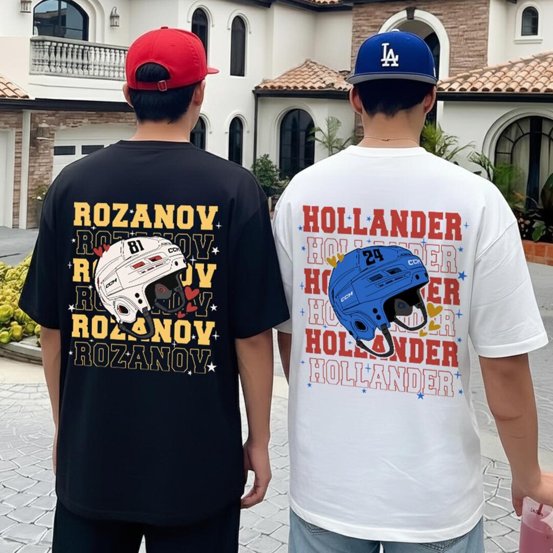 Heated Rivalry T-Shirt Shane Hollander Ilya Rozanov Hollanov Heated Rivalry T-Shirt Shane Hollander Ilya Rozanov Hollanov