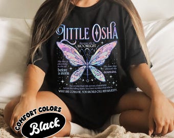 Quicksilver Little Osha Comfort Colors Shirt, Quicksilver Callie Hart Shirt, Saeris Fane Kingfisher Tee, Little Osha Butterfly T Shirt