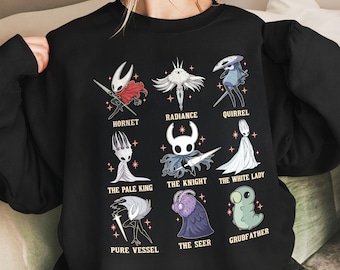 The Knight Game Sweatshirt, Silksong Hornet Shirt, Indie Game Character Tee, Gift For Gamer