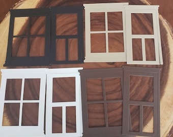 Fenster und Tür sterben Schnitte