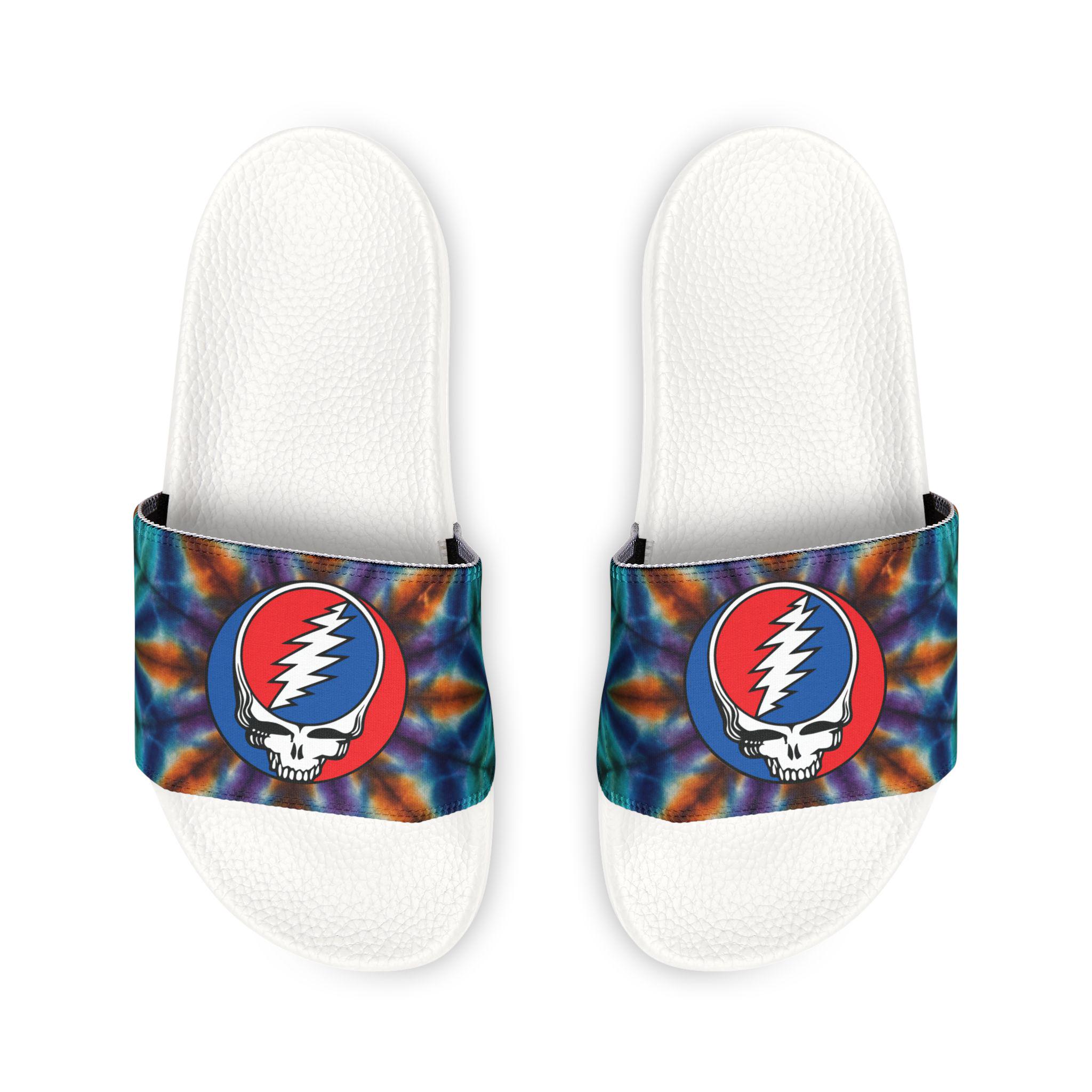 Grateful Dead Dead Tread Leather Sandals Mens 7 Womens 9 Festival Y2K Hippie VTG Grateful Dead Sandal - Etsy main image 3