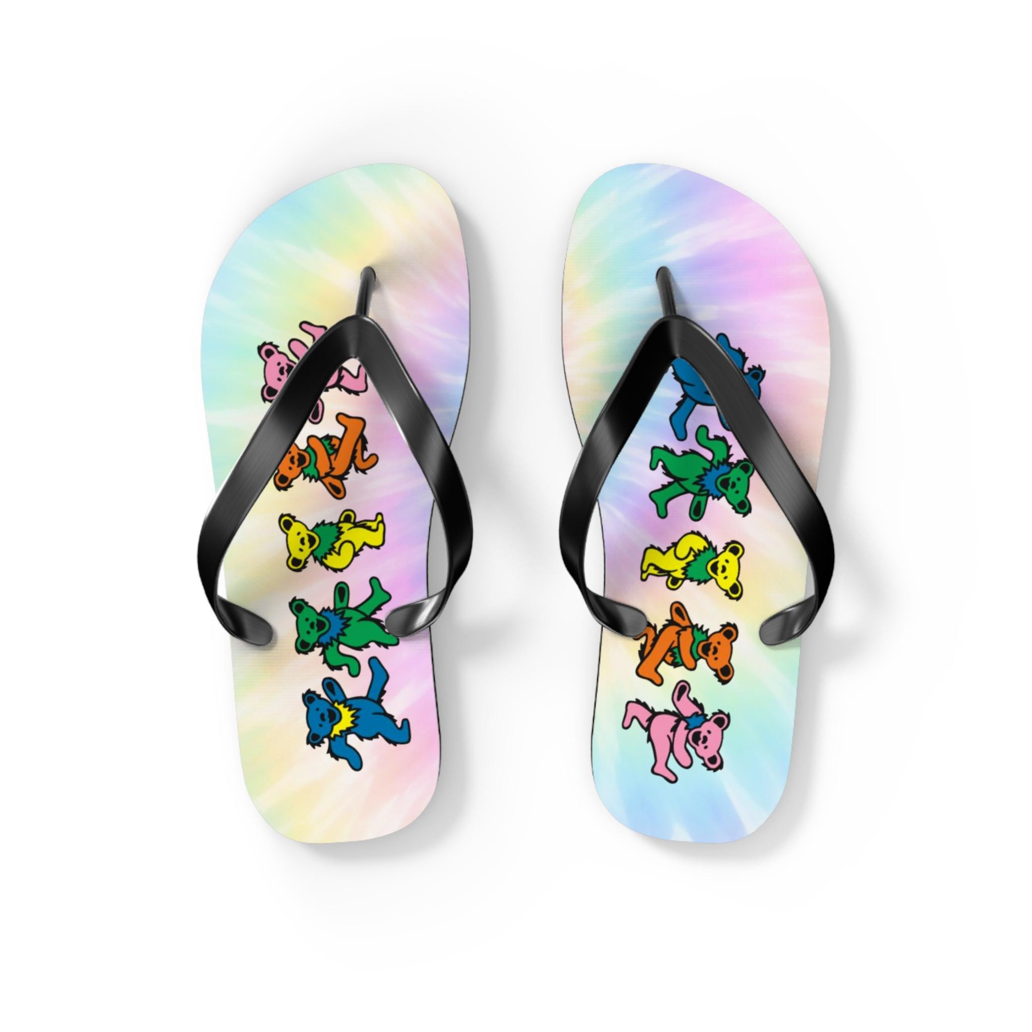 Grateful Dead Dead Tread Leather Sandals Mens 7 Womens 9 Festival Y2K Hippie VTG Grateful Dead Sandal - Etsy main image 4