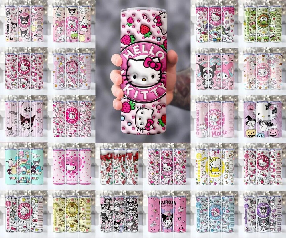 Cute Cat Tumbler Wrap,70+ Kitty Tumbler Wrap, 20 Oz Tumbler Png Design, Kitty Tumbler Bundle, 20Oz Kitty Tumbler Wrap Bundle Moderndaydecors