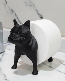 French bulldog toilet paper holder! Frenchie