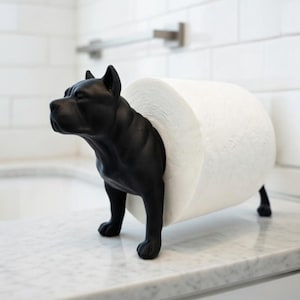 Pitbull Toilet Paper Holder