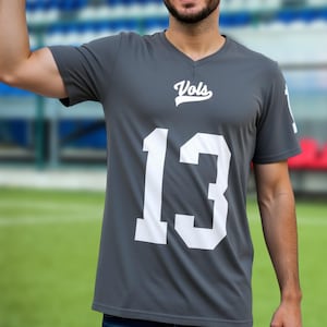 Custom Football Jerseys Personalized Football Jerseys with Team Name and Number Football Match Day Wear.