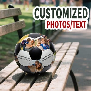 Personalized Text Football, Custom Photo Gifts, Personalized Team Football, Birthday Gifts, Gifts for Boyfriend, Football Gifts for Fans