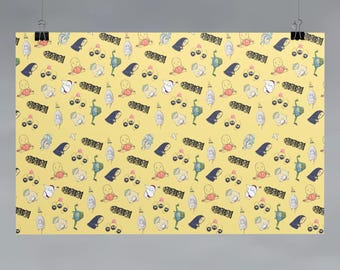 Papel de regalo con temática de El Viaje de Chihiro ~ Papel de regalo de anime personalizado, Studio Ghibli