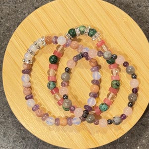 Intention-Infused Gemstone Bracelet