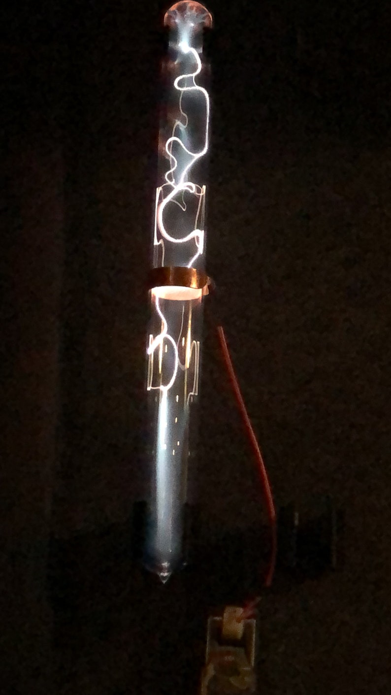 Krypton Neon 342 Plasma Glass Lamp Single Etsy