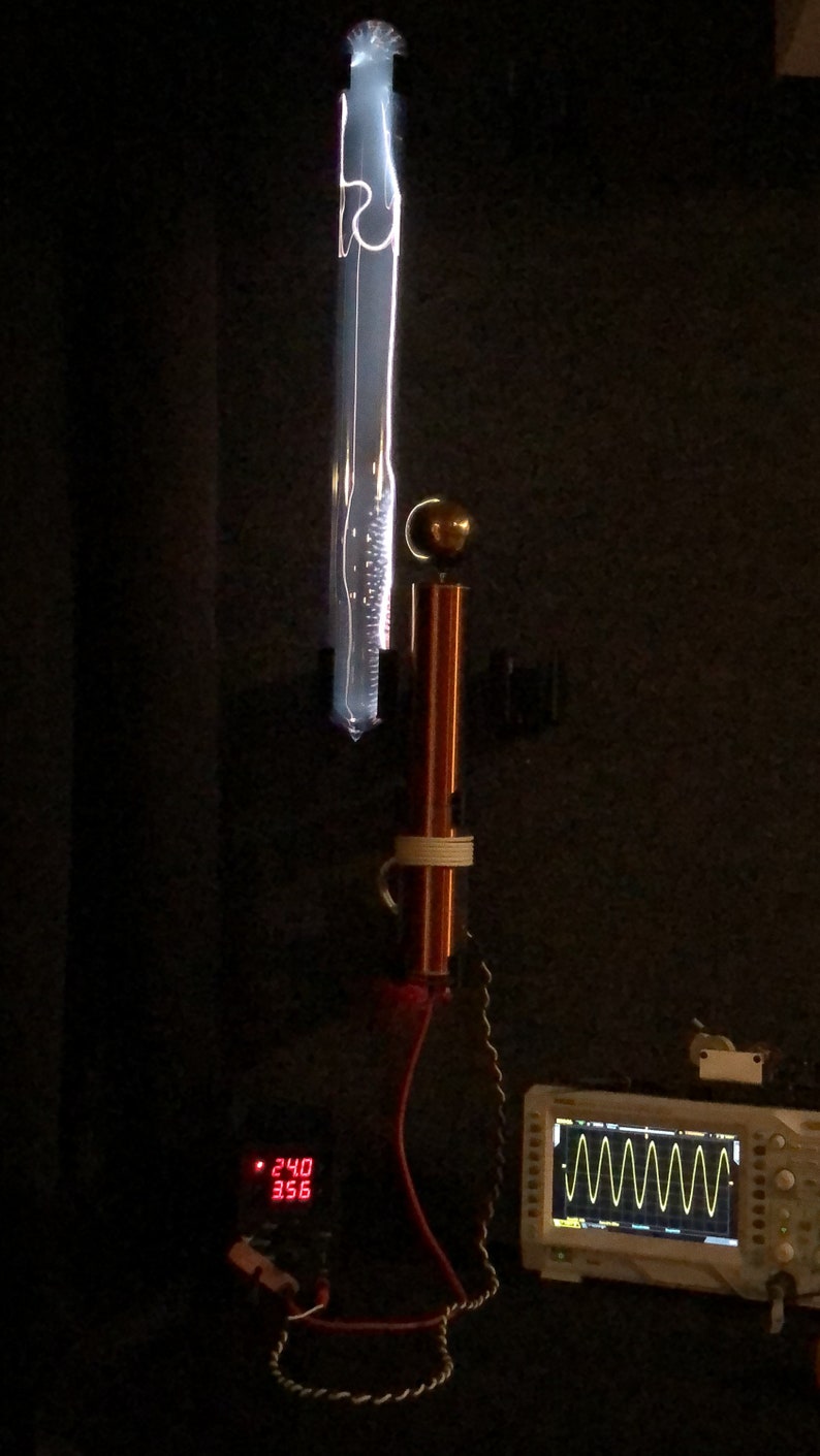 Krypton Neon 342 Plasma Glass Lamp Single Etsy