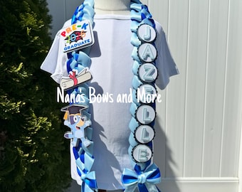 Preschool Kinder Pre-k Graduation Leí,Graduation lei, Custom Sash,Graduation Gift Ideas,2026 Graduation necklace