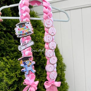 Preschool Kinder Pre-k Graduation Leí, Bluey Graduation Lei,custom ...