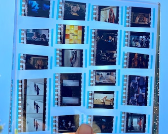 Eternal Sunshine of The Spotless Mind, 2004. Authentic 35mm Motion Picture Film preserved in Resin by @jmfilmresins