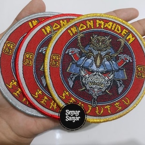 Iron Maiden Senjutsu Woven Patch: Heavy Metal Band Merch