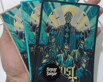 Geister Band Aufnäher: Papa emeritus Aufnäher