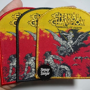 Eternal Champion &#39;Parallel of Death&#39; Woven Patch - USPM Band Merch