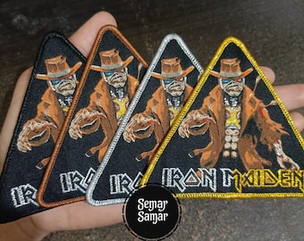 Iron Maiden Future Past Woven Patch : Heavy metal band merch