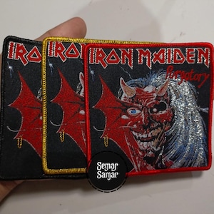 Iron Maiden Purgatory Woven Patch: NWOBHM Heavy Metal Collectible