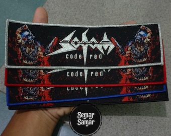 Geweven patch Sodom Code Red: thrashmetal Battle Jacket-patch