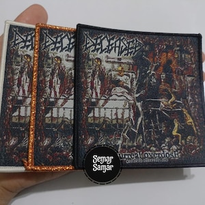 Deceased Surreal Overdose Official Woven Patch | Death Thrash Horror Metal Band Patch | Battle Jacket Vest Kutte Patch Collectible Aufnäher