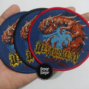 Devourment Unleash The Carnivore Patch | Brutal Slam Death Metal Band Patch | Battle Jacket or Vest Patch | Collectible Extreme Metal Patch