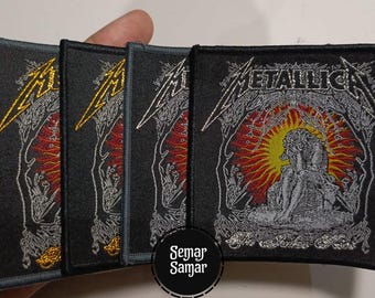 Metallica 'The Judas Kiss' Woven Patch: Thrash Metal Collectible