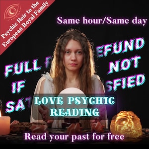Paranormaal begaafd online/liefdeslezen, paranormaal begaafd lezen/eerlijk paranormaal lezen/carrière, liefde, geld, relaties, soulmate reading, 3 vragen