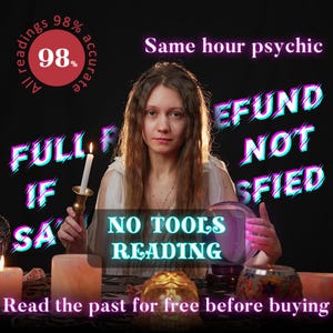 Tarot Card Reading/Angel's energy Reading/Same Hour Reading, Brutal Reading, Psychic reading, soul mate/Full refund if not satisfied