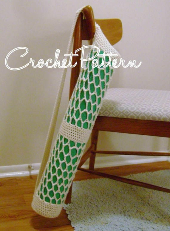 crochet yoga mat