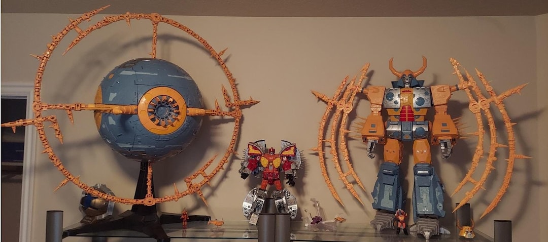 Haslab Unicron Planet Mode Filler Separation Upgrade Kit 3d Print