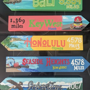 Personalized Directional Sign