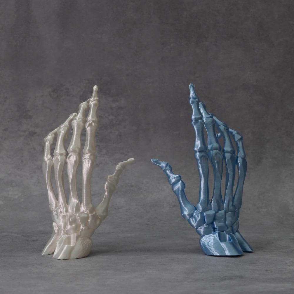 Bone Hand Wall Hook | Skeleton Hand with Screw | Skeleton Key Holder, Mug & Accessories Hanger | Skeleton Hand Wall Decor | 3D Printed