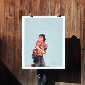 So Much .  extra large wall art . giclee print